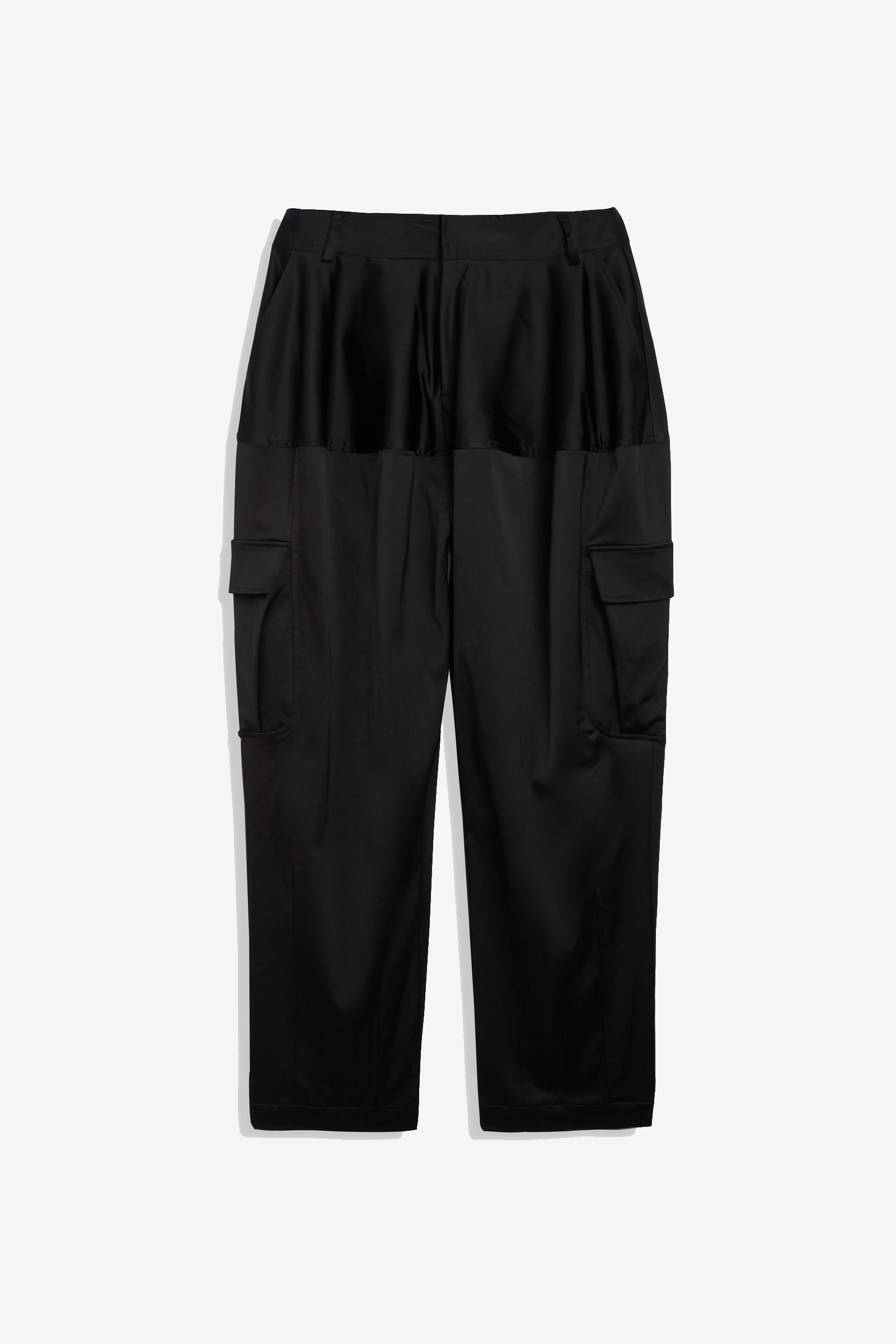 Twirl Cargo Trouser in Black